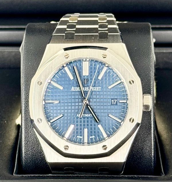 Royal Oak Selfwinding 2016 Full Set | Blue Dial | 15400ST.OO.1220ST.03