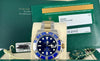 Rolex Submariner Date Bluesy 2015 LC 100 Box Papers Like New