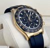 40mm Yellow Gold - Gold Domed Bezel - Black Dial - Black Rubber Strap 116518LN