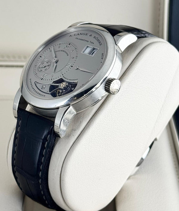 Lange 1 Tourbillon Full Set First Purchase Invoice Unpolished PT950 Limited 150 Pcs