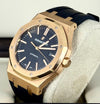 Royal Oak Selfwinding 41mm Rose Gold With Box NEVER POLISHED