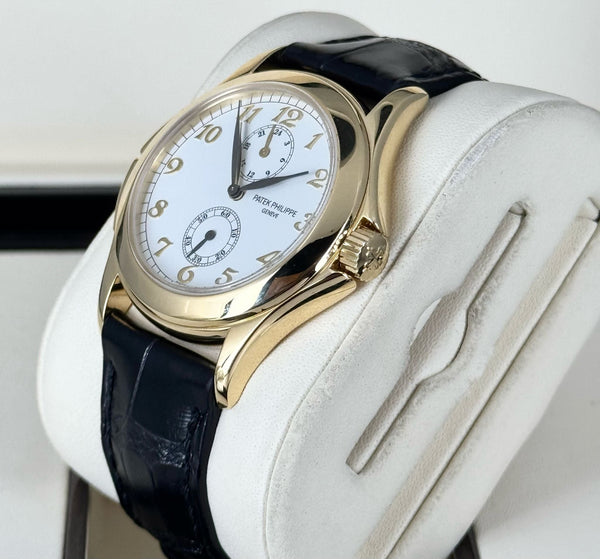 Travel Time 18K Yellow Gold Box and Papers Like New Service Best Price