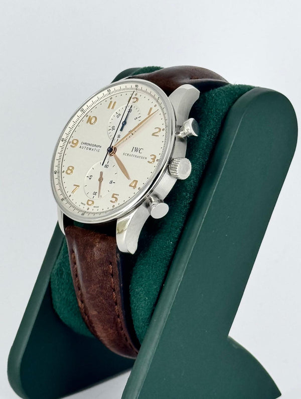 Portuguese Chronograph with Card Best Price