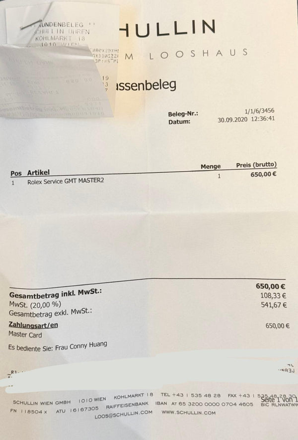 GMT-Master II Pepsi Extra Full Set After Service By Rolex Beautiful Patina