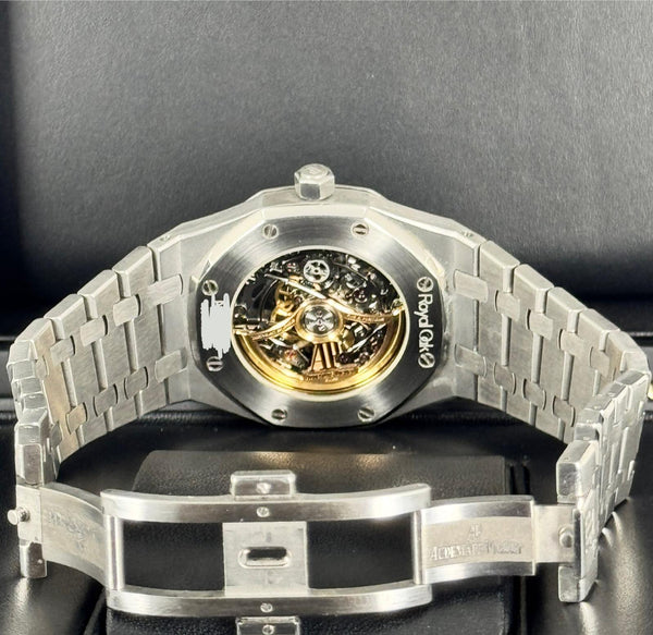Royal Oak Selfwinding Skeleton 39 mm Full Set Like New After Service By AP