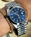 Datejust 41 Certified Jubille Blue Stick Dial Full Set 2022