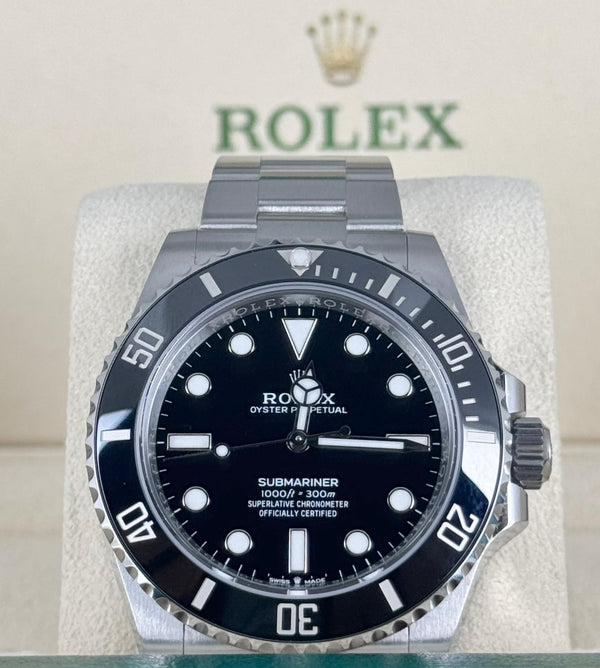 Rolex Submariner (No Date) 100% new 2025 124060 LN