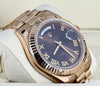 Rolex Day-Date II 41 mm Rose Gold Chcolate Dial 2015 Full Set
