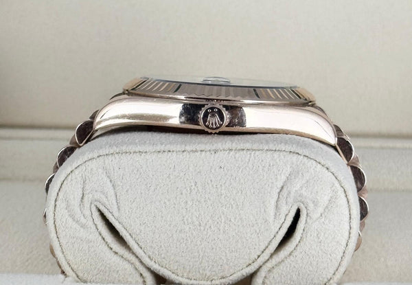 Rolex Day-Date II 41 mm Rose Gold Chcolate Dial 2015 Full Set