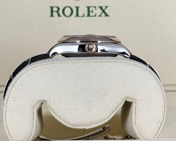 Rolex Datejust 31 mm 18 K Rose Gold With Choclate Diamonds Dial