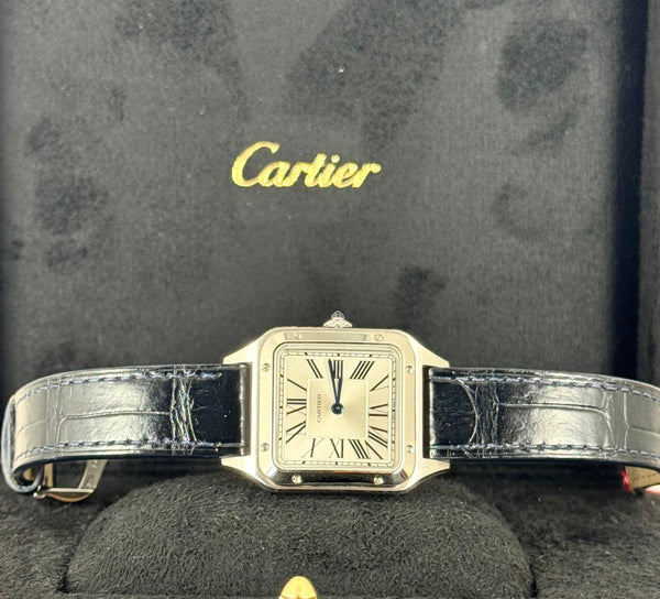 Cartier Santos Ladys Like New Box And Card
