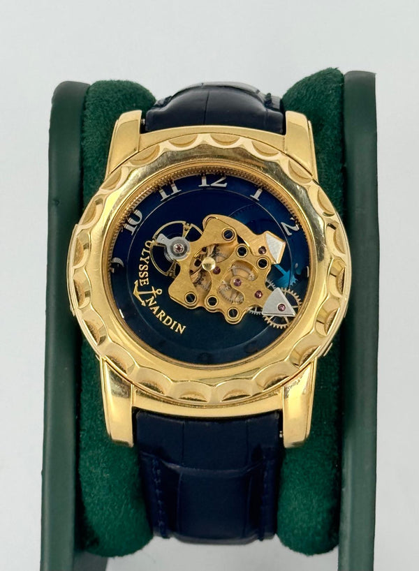 Ulysse Nardin Freak Tourbillon Rose Gold 18k With Original Box And Papers Unpolished