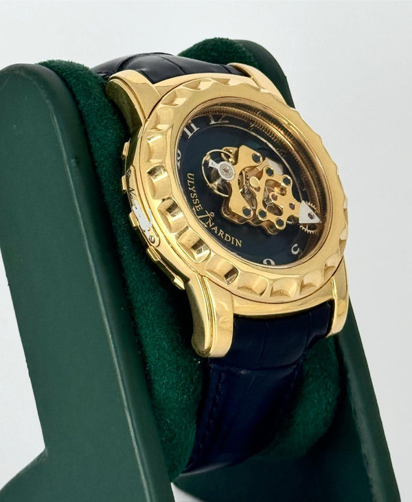 Ulysse Nardin Freak Tourbillon Rose Gold 18k With Original Box And Papers Unpolished