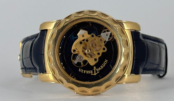 Ulysse Nardin Freak Tourbillon Rose Gold 18k With Original Box And Papers Unpolished