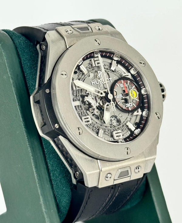 Hublot Big Bang Ferrari Extra Full Set with Winding Box Limited Edition Mint Condition Collector