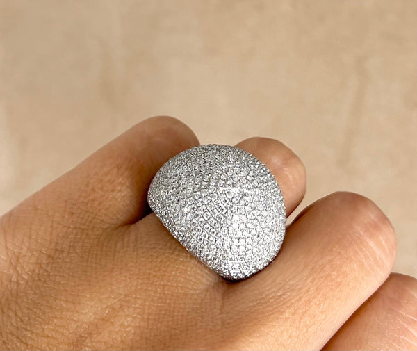 Pave Diamond Ring