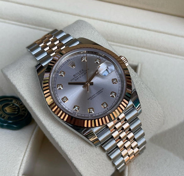 DATEJUST JUBILEE GOLD & SILVER DIAMOND