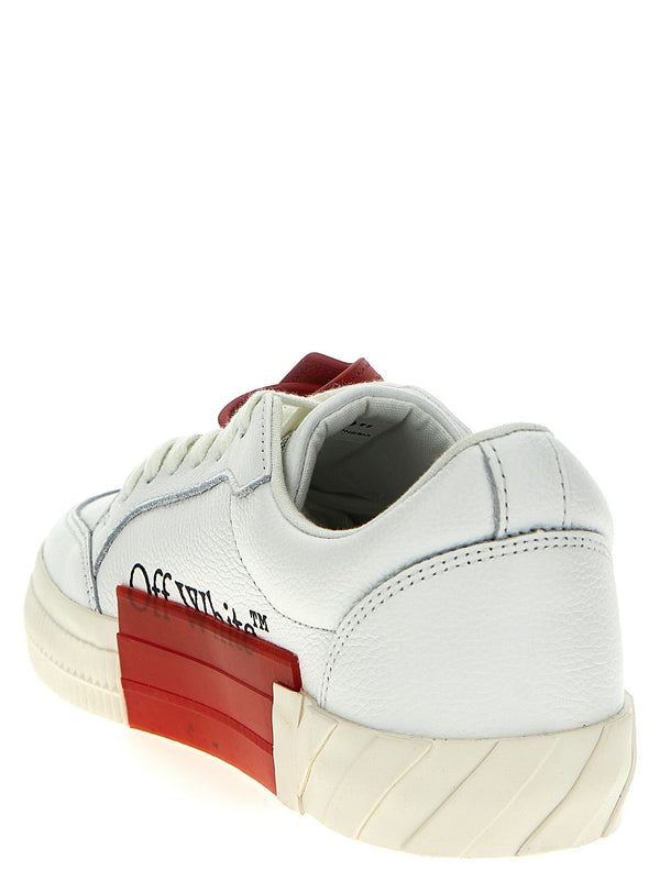 Low Vulcanized Sneakers Bianco