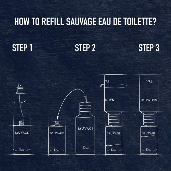SAUVAGE PARFUM REFILL