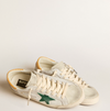 Super-Star with green suede star and yellow crocodile leather heel tab "LAST PIECES"