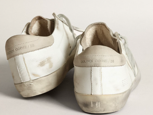 Super-Star with perforated star and ice-gray heel tab "LAST PIECES"