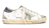 Golden Goose Super-Star Sneaker in White, Ice, & Gray "LAST PIECES"