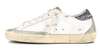 Golden Goose Super-Star Sneaker in White, Ice, & Gray "LAST PIECES"
