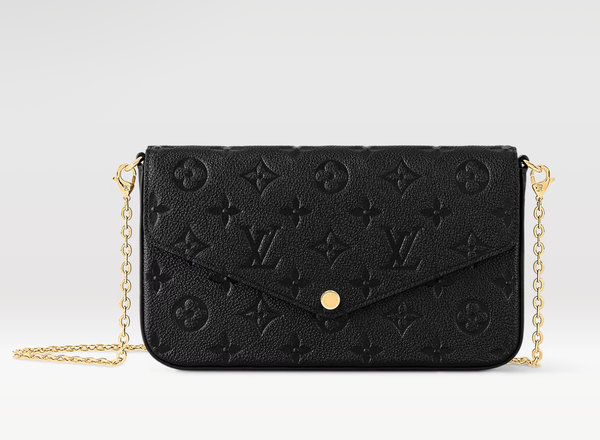 LV POCHETTE FÉLICIE Black