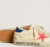 Super-Star Women's in nappa leather with suede star and laminated leather heel tab
