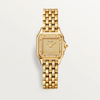Cartier Panthère SM 750 Yellow Gold – Factory Diamond Bezel & Textured Gold Dial