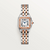 Cartier Panthère SM Rose Gold & Steel – Factory Diamond Bezel (36 Diamonds)