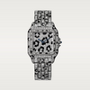 Panthère de Cartier Medium Model – 750 White Gold with 660 Diamonds & Enamel Spots