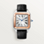 Cartier Santos de Cartier Dual Time Rose Gold Steel Watch