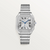 Santos de Cartier Medium Steel & Diamond Bezel Automatic Watch