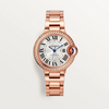Ballon Bleu de Cartier 33mm Rose Gold Automatic Watch