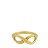 Tiffany & Co 18K Yellow Gold Infinity Ring 54
