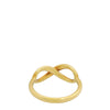 Tiffany & Co 18K Yellow Gold Infinity Ring 54