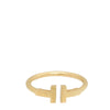 Tiffany & Co 18K Pink Gold T Wire Ring 56