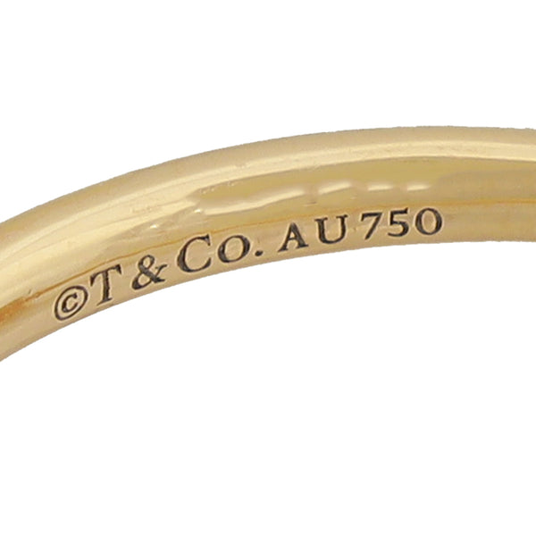 Tiffany & Co 18K Pink Gold T Wire Ring 56