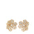 Van Cleef & Arpels 18K Rose Gold 86 Diamond Frivole Small Model Earrings