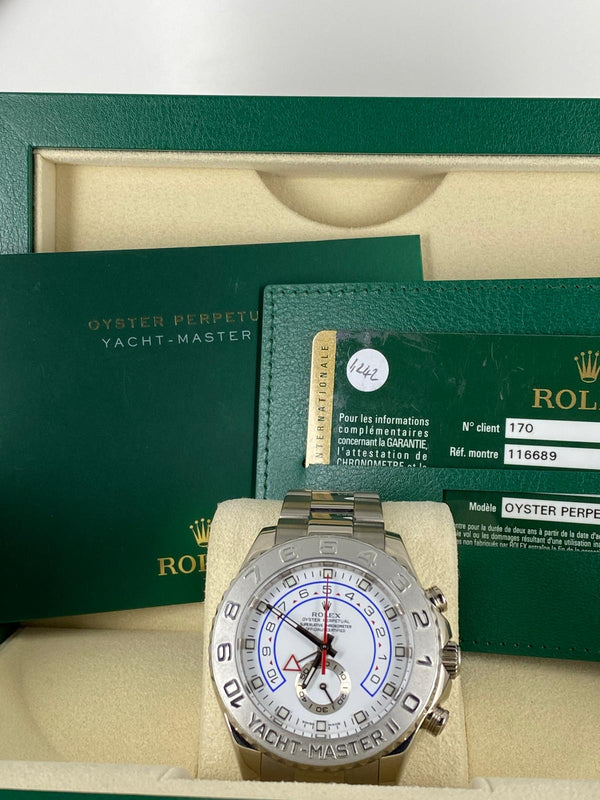 Rolex Yacht-Master II, white gold