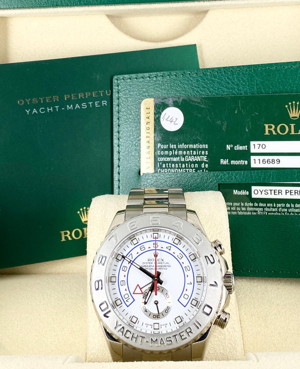 Rolex Yacht-Master II, white gold