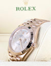 Rolex Day-Date Everose gold Baguette Diamonds