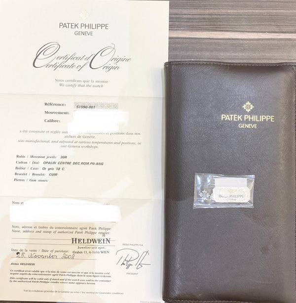 Patek Philippe Annual Calendar Moonphase, White Gold