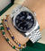 Rolex Datejust II, Black concentric dial, Box and papers