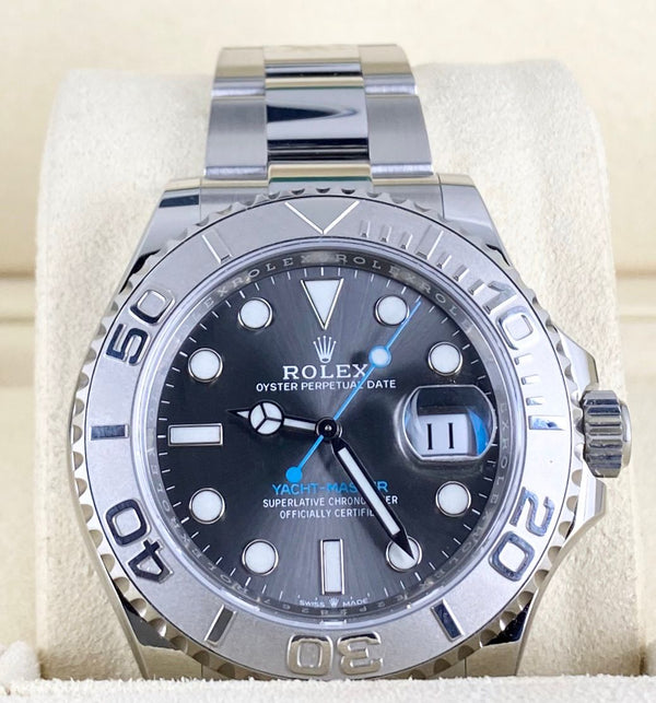 Rolex Yacht-Master 40, Rhodium Dial, Full set 2020