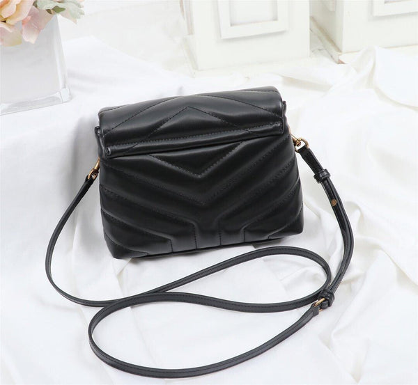 YSL LOULOU TOY BAG IN “Y” QUILTED LEATHER