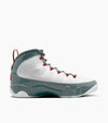 Air Jordan 9 White Cool Grey 'Fire Red' Sneakers for Men
