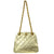 CHANEL 1989-1991 Gold Lambskin Kisslock Shoulder Bag