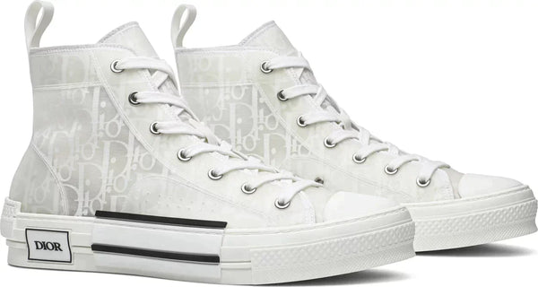 Dior B23 High Top 'Dior Oblique 'White' Sneakers